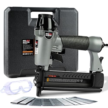 NEU MASTER Pneumatic Brad Nailer - Versatile 2-in-1 Tool