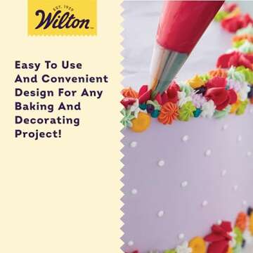 Wilton Cake Decorating Supplies Kit for Perfect Treats