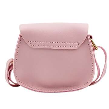 JUMISEE Stylish Toddler Mini Crossbody Purse with Tassel