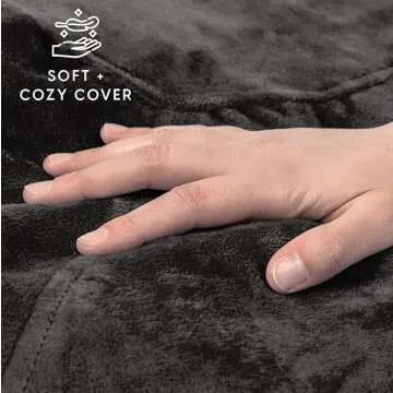 Milliard Big Ultra Supportive Stuffed Bean Bag Chair Couch for Adults and Kids Filled with Shredded Foam (Black)