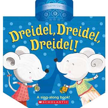 Dreidel, Dreidel, Dreidel! - Classic Wooden Hanukkah Game with 4 Sides