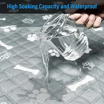 Plutus Pet Washable Pee Pads for Dogs - Absorbent & Non-Slip