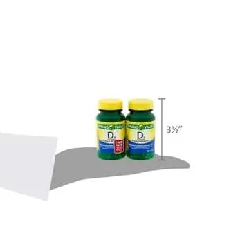 Spring Valley Vitamin D3 - Immunity & Bone Support Softgels