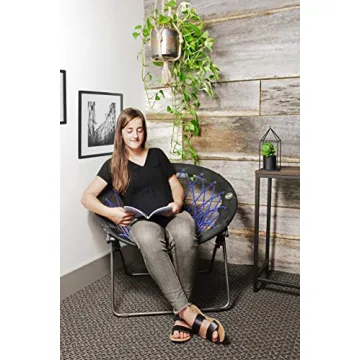 Zenithen Foldable Bunjo Bungee Chair for Dorms & Living Rooms