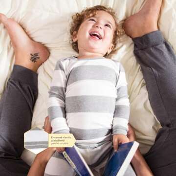 Burt's Bees Baby Pajamas - Organic Toddler Sleepwear