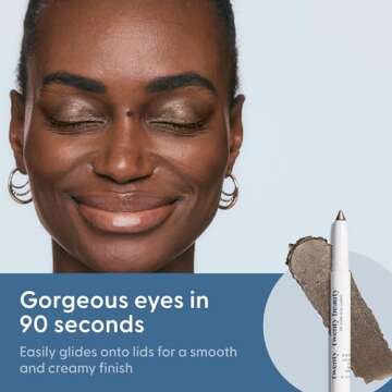 Visionary Eye Shadow Stick – Shimmer Cream Eye Shadow Pencil - Safe for Sensitive Eyes - Ophthalmologist Developed – Long-Lasting, Vegan, Cruelty-Free, Clean Ingredients (Love At First Sight)