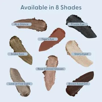 Visionary Eye Shadow Stick – Shimmer Cream Eye Shadow Pencil - Safe for Sensitive Eyes - Ophthalmologist Developed – Long-Lasting, Vegan, Cruelty-Free, Clean Ingredients (Love At First Sight)