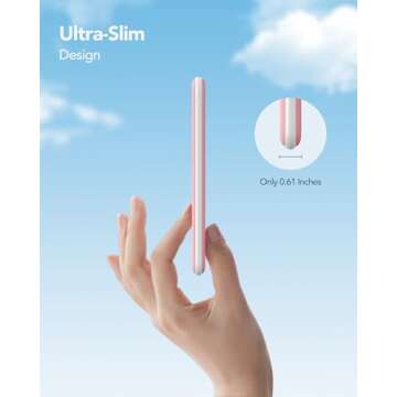 Charmast 26800mAh Slim Portable Charger Power Bank, 15W Fast Charging Battery Pack, Travel Essentials Compatible with iPhone 16/16 Pro/16 Pro Max, iPhone15/14/13/12 Series, iPad, Samsung etc