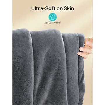 Electric Heating Pad for Neck and Shoulders - 6 Settings