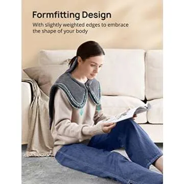 Electric Heating Pad for Neck and Shoulders - 6 Settings