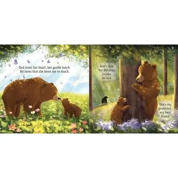 God Loves Mommy and Me Too: Padded Board Book