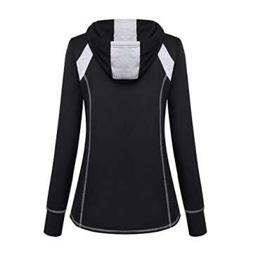 Misswor Casual Hoodies for Women Pullover,Misses Athletic Exercise Sports Shirts Long Sleeve Cute Tu...