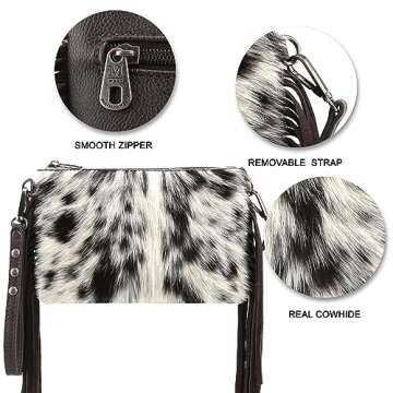 Montana West Western Purse for Women Crossbody Bag with Wristlet MW1219-181CF