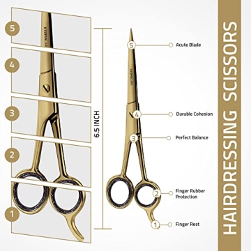 Utopia Care Premium Hair Cutting Scissors for Home and Salon