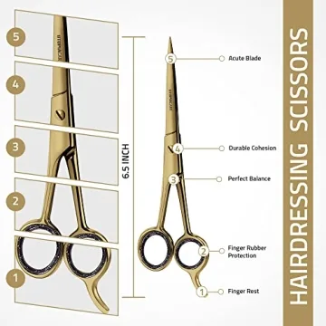 Utopia Care Premium Hair Cutting Scissors for Home and Salon