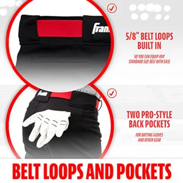 Franklin Sports Classic Knicker Softball Pants for Kids