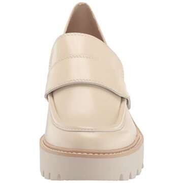 Dolce Vita Women's Halona Mule, Ivory Leather, 8.5