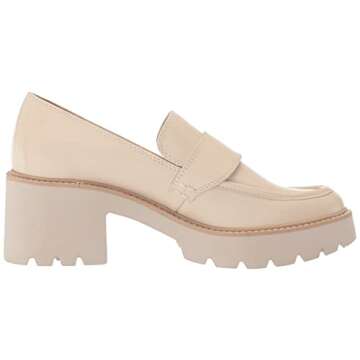 Dolce Vita Women's Halona Mule, Ivory Leather, 8.5