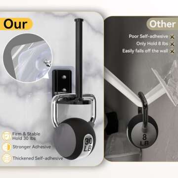 HzTinT 4 Pack Hat Organizer for Baseball Caps Hat Racks for Wall Baseball Hat Storage Organizer Hat Holder for Closet Hat Display Mount Adhesive/Drill Black