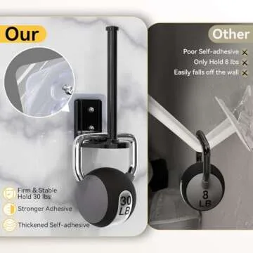 HzTinT 4 Pack Hat Organizer for Baseball Caps Hat Racks for Wall Baseball Hat Storage Organizer Hat Holder for Closet Hat Display Mount Adhesive/Drill Black