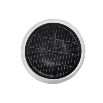 Teamson Home MGO Light Concrete Round Charcoal and Wood Burning Fire Pit for Outdoor Patio Garden Backyard with Spark Screen, Fireplace Poker, Grate, and BBQ Grill, Light Gray