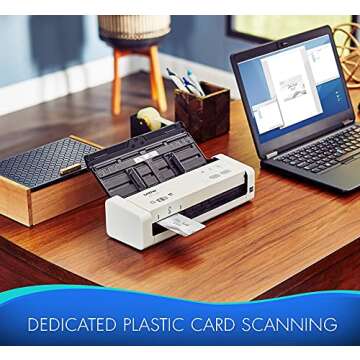 Brother ADS-1250W Wireless Portable Desktop Scanner