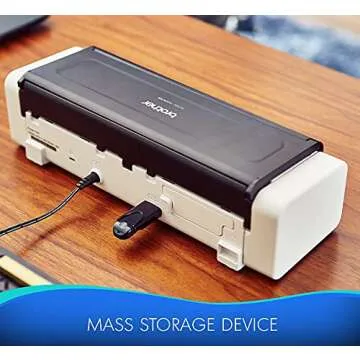 Brother ADS-1250W Wireless Portable Desktop Scanner