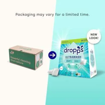 Dropps UltraWash Dishwasher Pods - Eco-Friendly Cleaning Power