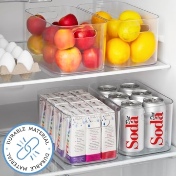 STORi Bliss Clear Pantry Organizer Bin for Home Storage