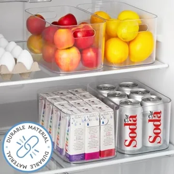 STORi Bliss Clear Pantry Organizer Bin for Home Storage