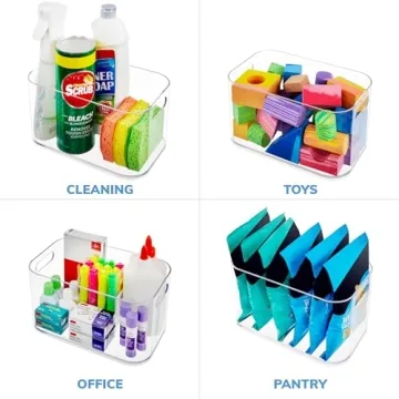 STORi Bliss Clear Pantry Organizer Bin for Home Storage