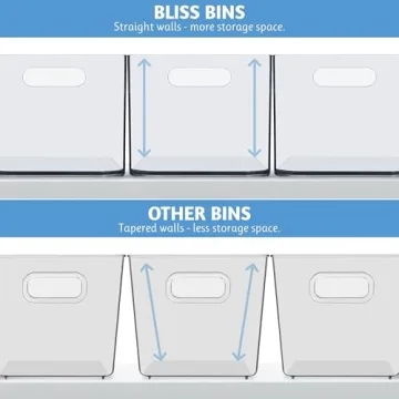 STORi Bliss Clear Pantry Organizer Bin for Home Storage