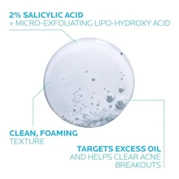 La Roche-Posay Effaclar Medicated Gel Cleanser for Acne