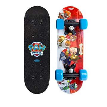 Paw Patrol 17-Inch Mini Maple Skateboard for Kids