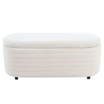 chairus Storage Bench Stylish Ottoman for Home Décor