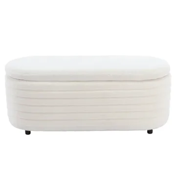 chairus Storage Bench Stylish Ottoman for Home Décor