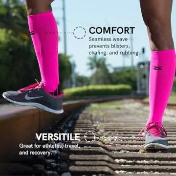 Zensah Compression Socks for Running and Travel
