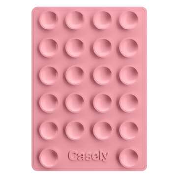 Casely Grippy | Pink Silicone Suction Phone Mount Compatible with MagSafe