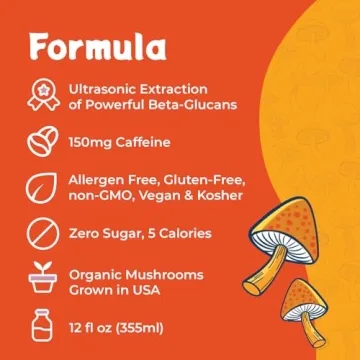 Melting Forest Mushroom Energy Drink - Natural Energy & Focus