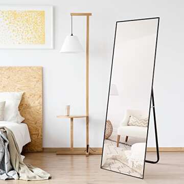 ENJOYBASICS Full Length Mirror - Stylish & Safe Home Decor