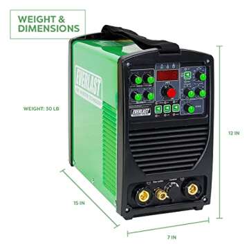 Everlast Poweri-TIG 201 DC TIG Stick Welder 110v/220v dual voltage
