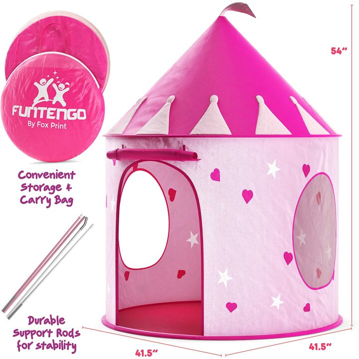 Princess Castle Play Tent for Indoor & Outdoor Fun