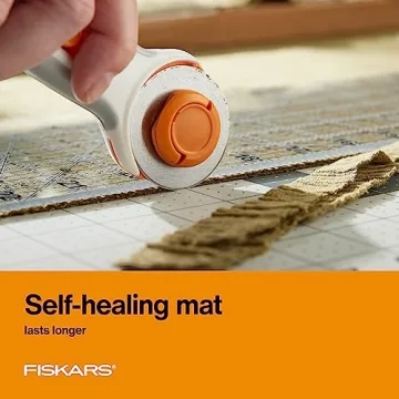 Fiskars 18” x 24” Self Healing Cutting Mat for Crafting