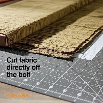 Fiskars 18” x 24” Self Healing Cutting Mat for Crafting