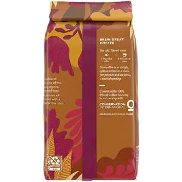 Starbucks Fall Blend Ground Coffee - Limited Edition Fall Flavor