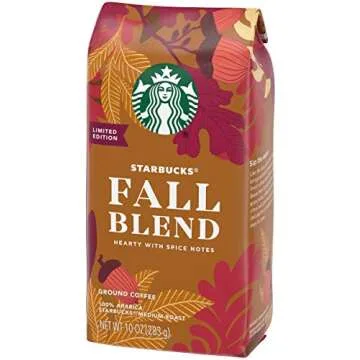 Starbucks Fall Blend Ground Coffee - Limited Edition Fall Flavor