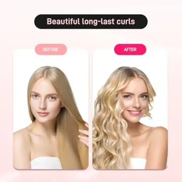 1 Inch Automatic Curling Iron with Dual Voltage Features