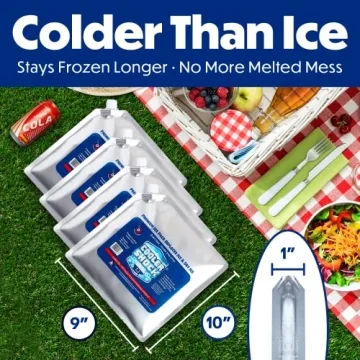 Cooler Shock Ice Packs - Keep Food Cold for Days