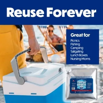 Cooler Shock Ice Packs - Keep Food Cold for Days