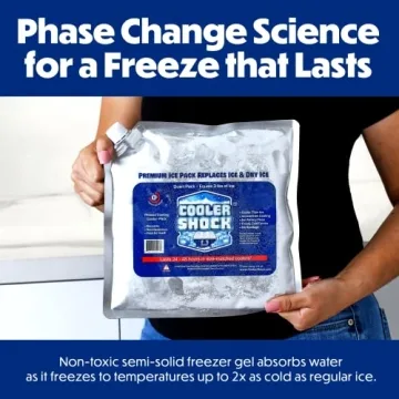 Cooler Shock Ice Packs - Keep Food Cold for Days